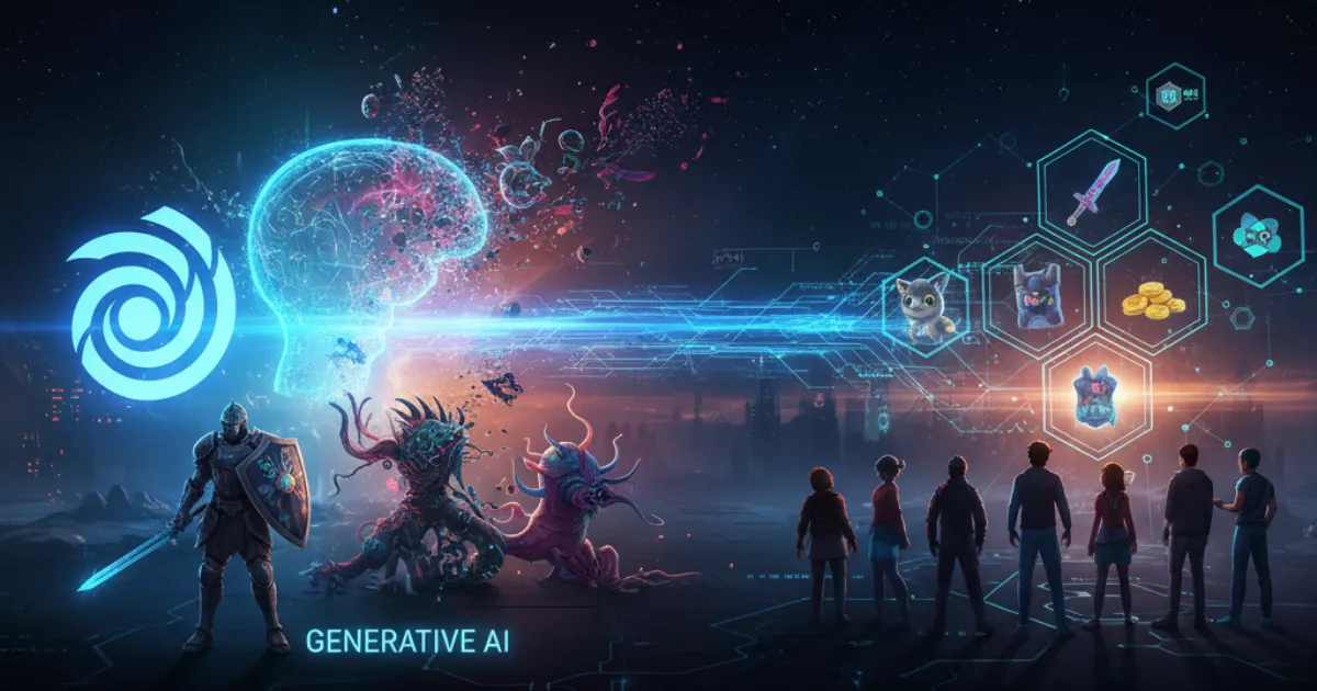 Ubisoftの生成AIゲームとWeb3によるゲーム内資産の変革