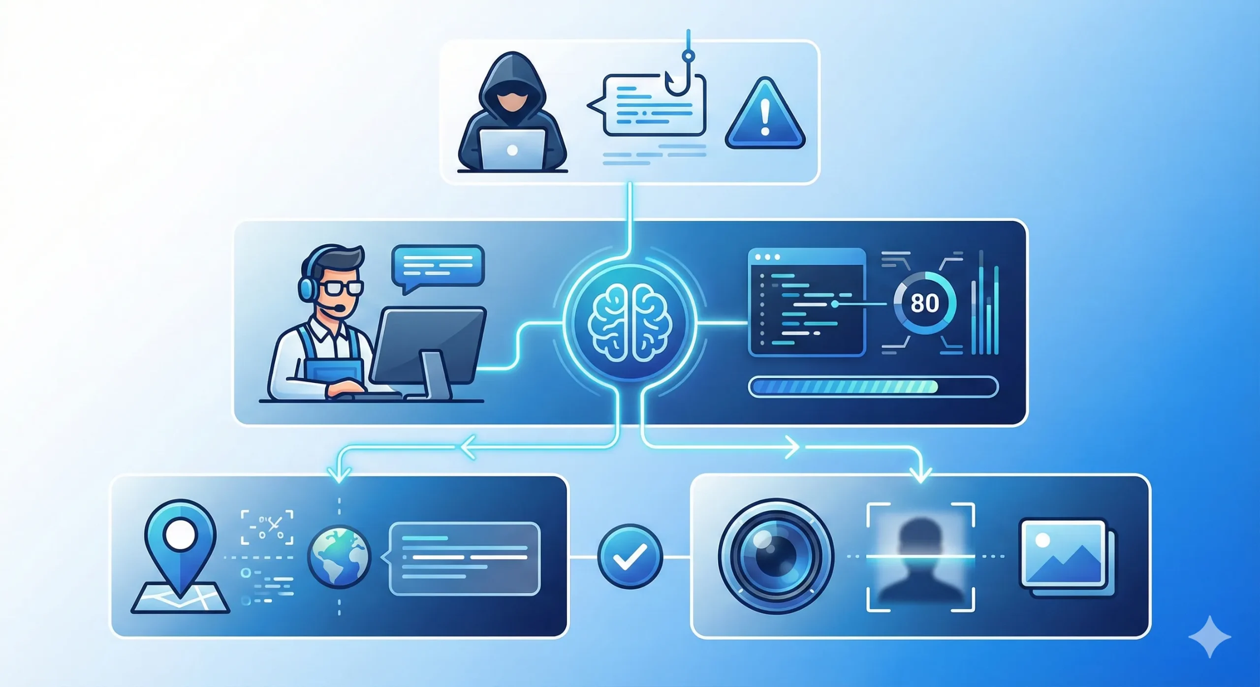 ChatGPTで詐欺師を逆襲したインドIT技術者の全手法：80行のコードで位置情報と顔写真を入手した実録