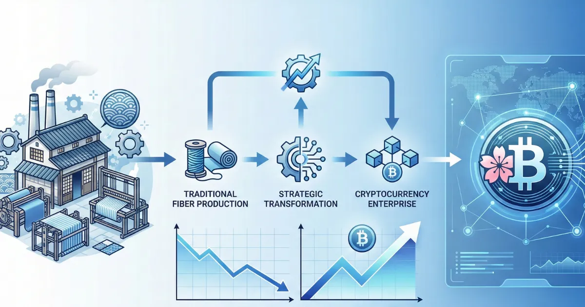 老舗繊維企業が仮想通貨企業へ転換｜ビットコインジャパンの戦略を徹底解説